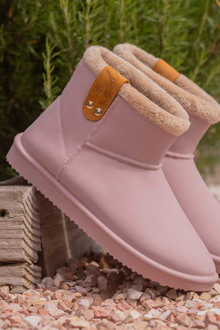 Waterproof Winter Boots Powder Pink
