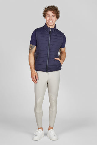Quiltet Vest Herre Core Navy