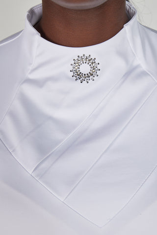 Konkurrencetop Kortærmet Selection Hvid