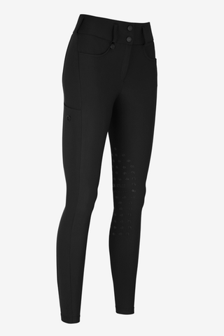 Amia Ridbyxor SD Knäskodd Svart