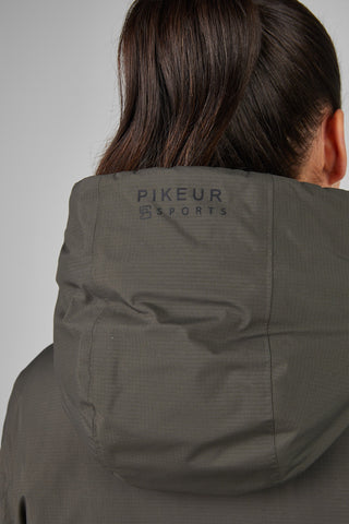 Gevoerde Regenjas Deep Khaki