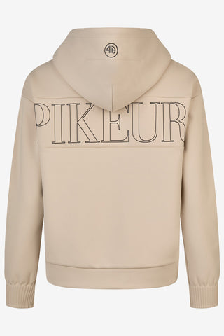 Sweat à capuche Athleisure Almond