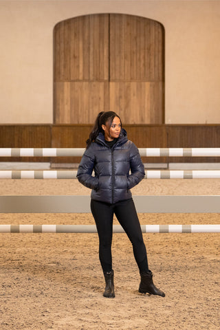 Jas Quilted Athleisure Navy