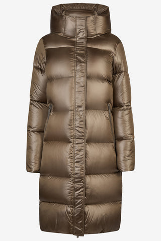 Quilted Riding Coat Selection Slate Brown