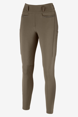 Linnett Winter Tights Slate Brown