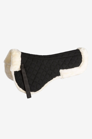 Protector Saddle Pad Synthetic Fur Black/Cream