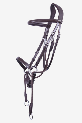 Ceto Bettløst Trense inklusive tøjler Brun
