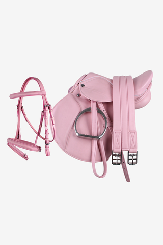 Complete Saddle Set Pink
