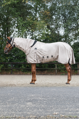 Eksemtäcke med Hals Beige