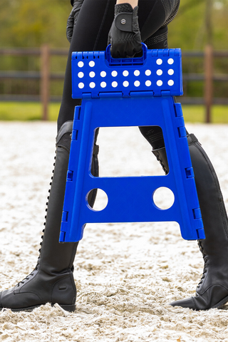 Klappbarer Aufstiegshocker Cobalt Blue 39cm
