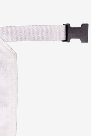 Białe Wodoodporne Spodnie Ochronne