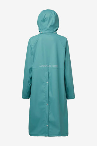 Regnfrakke Mindy Teal Blue