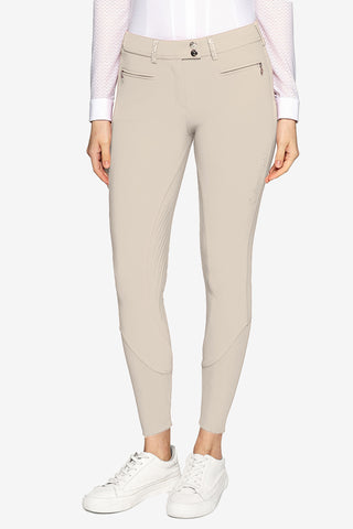 Ridbyxor Adele Knä Grip Beige