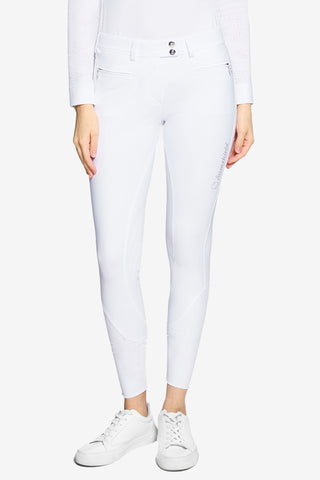 Ridbyxor Adele Knä Grip Vit