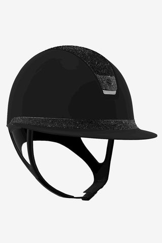 Reithelm 2.0 Miss Shield Shadowmatt Crystal Fabric + Crystal Blazon Mattes Finish Schwarz