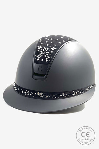 Rijhelm 2.0 Miss Shield Shadowmatt Pearl Drops Mat Zwart