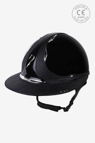 Kask jeździecki Premium Eclipse Swarovski Czarny