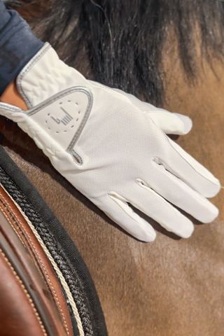 Samorin Ridhandskar Vit