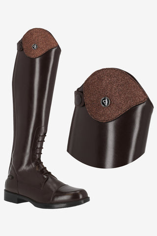 Romy Top Glitter Bruin