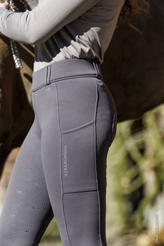 SPDorina Leggings d'équitation Full Grip Dusty Chocolate