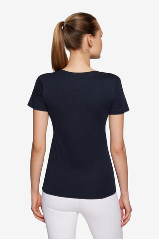 Samshield Alba Crys T-shirt Navy/Rosewood
