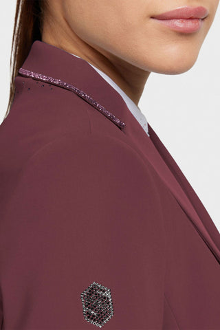 Kurtka jeździecka Victorine z tkaniny kryształowej