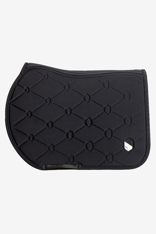 Schabracke Springen Spineshield Bestickt Schwarz