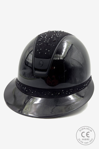 Ridhjelm 2.0 Miss Shield Glossy Crystal Bloom Matt Sort