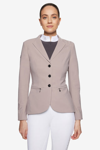 Ridejakke Victorine Crystal Ferna Latte SS26