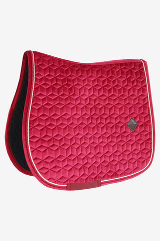 Velvet Saddle Pad Pony Old Rose