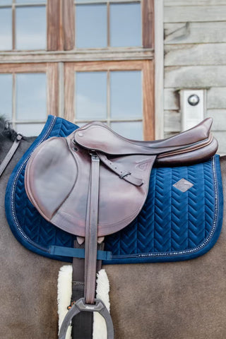 Schabrak Velvet Pearls Navy