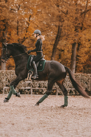 Tapis de selle Velvet Pearls Soft Rose