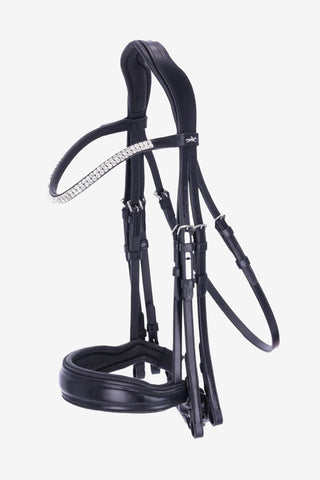 Double Bridle Monticelli Black/Silver