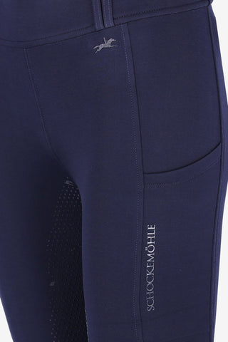 SPDorina Leggings d'Équitation Full Grip Marine