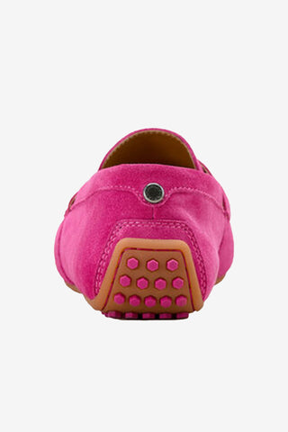 Ariat Selene Driving Moc Hot Pink Veloursleder