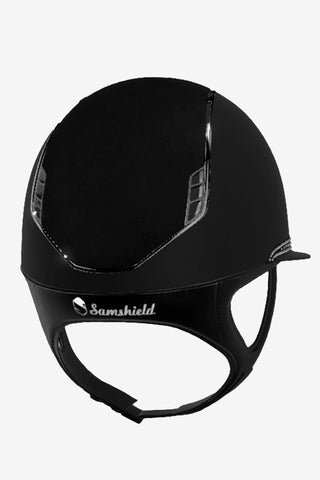 Shadowmatt Miss Shield 2.0 Black Top Alcantara Frontal Band Tiara Black
