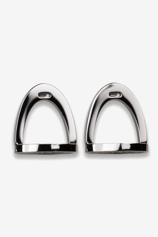 Małe Kolczyki Strzemiona Srebrne