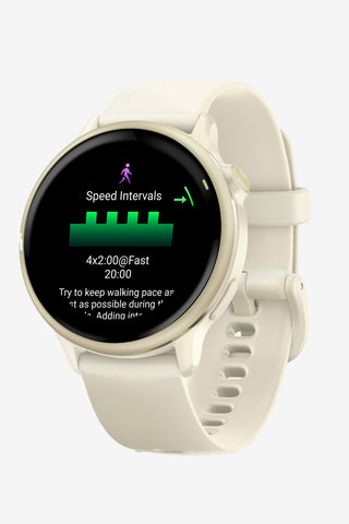 Smartwatch Vivoactive 6 Bone/Lunar Gold