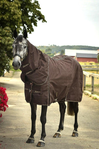 Stable Rug with Neck 150g Brown