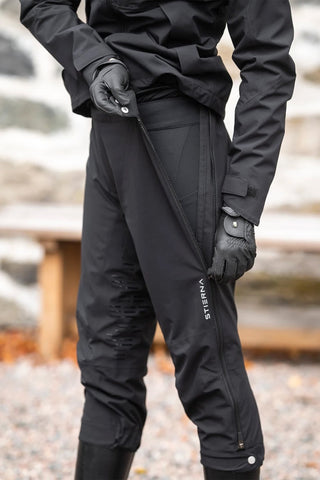 Storm Rain Pants Short Black