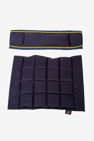 Trust Ryg + Sædepude Navy/Guld
