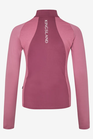 T-shirt d'entraînement KLLinda Junior Heather Rose