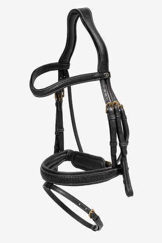 Hoofdstel Gevlochten Pullback Dyon Collection Zwart