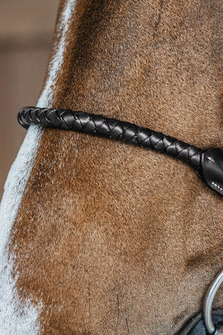 Hoofdstel Gevlochten Rond Gecombineerd Dyon Collection Zwart