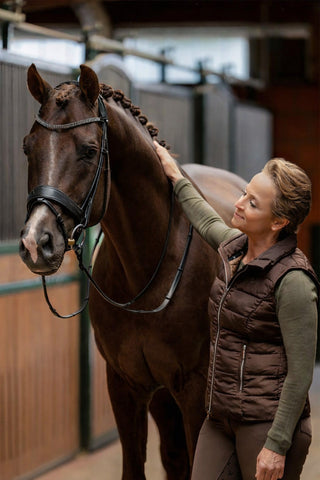 Schockemöhle IW Satchmo Trense Sort/Sølv