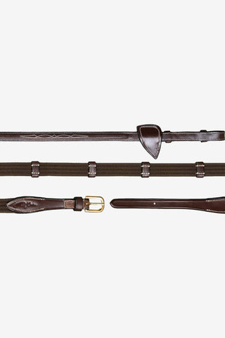 Vævribb tøjle 16mm Dyon Collection Brun