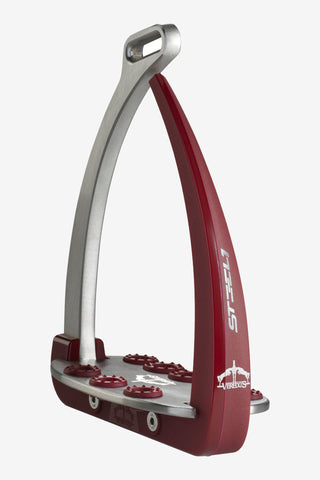 Säkerhetsstigbygel Steel1 Vita Bordeaux/Silver