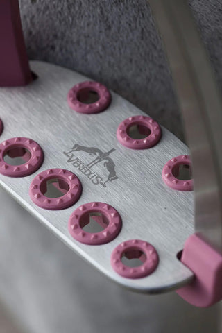 Veredus Vita Sikkerhedsstigbøjle Lyserød/Sølv