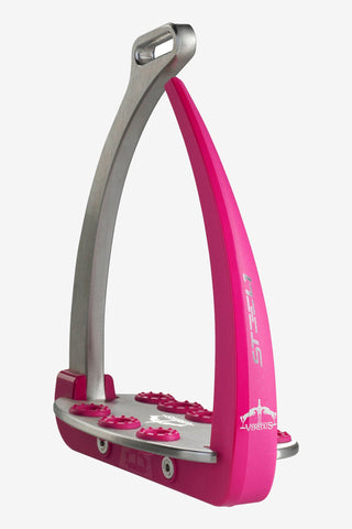 Veredus Vita Sikkerhedsstigbøjle Pink/Sølv