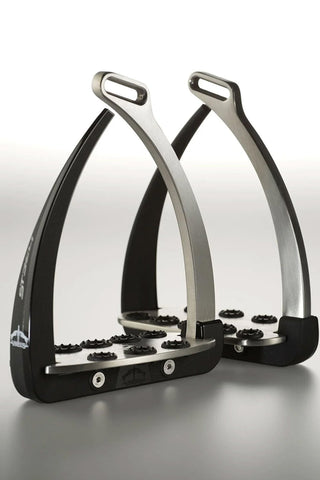 Veredus Vita Sikkerhedsstigbøjle Sort/Sølv